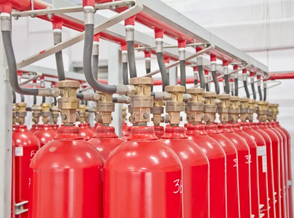 Fire suppression system - dcd approved fire fighting company in dubai - AITS Safety LLC